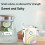 Portable Thermal Printer Mini with Stickers for Storage Office Home Wh 9