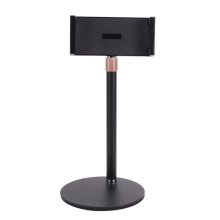 Justerbart skjermstativ, bærbar nettbrettholder, opptil 25 cm, stående
