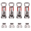4PCS Adjustable Toolbox Case Metal Toggle Latch Catch Clasp Quick Rele 2