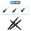 3Pcs Precision Ceramic Reverse Tweezers, Straight & Curved Tips Tweeze 4