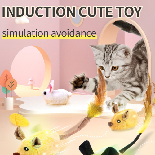 Interactive Cat Toy Mouse Moving Toys Remote Control Mice Electronic S 2