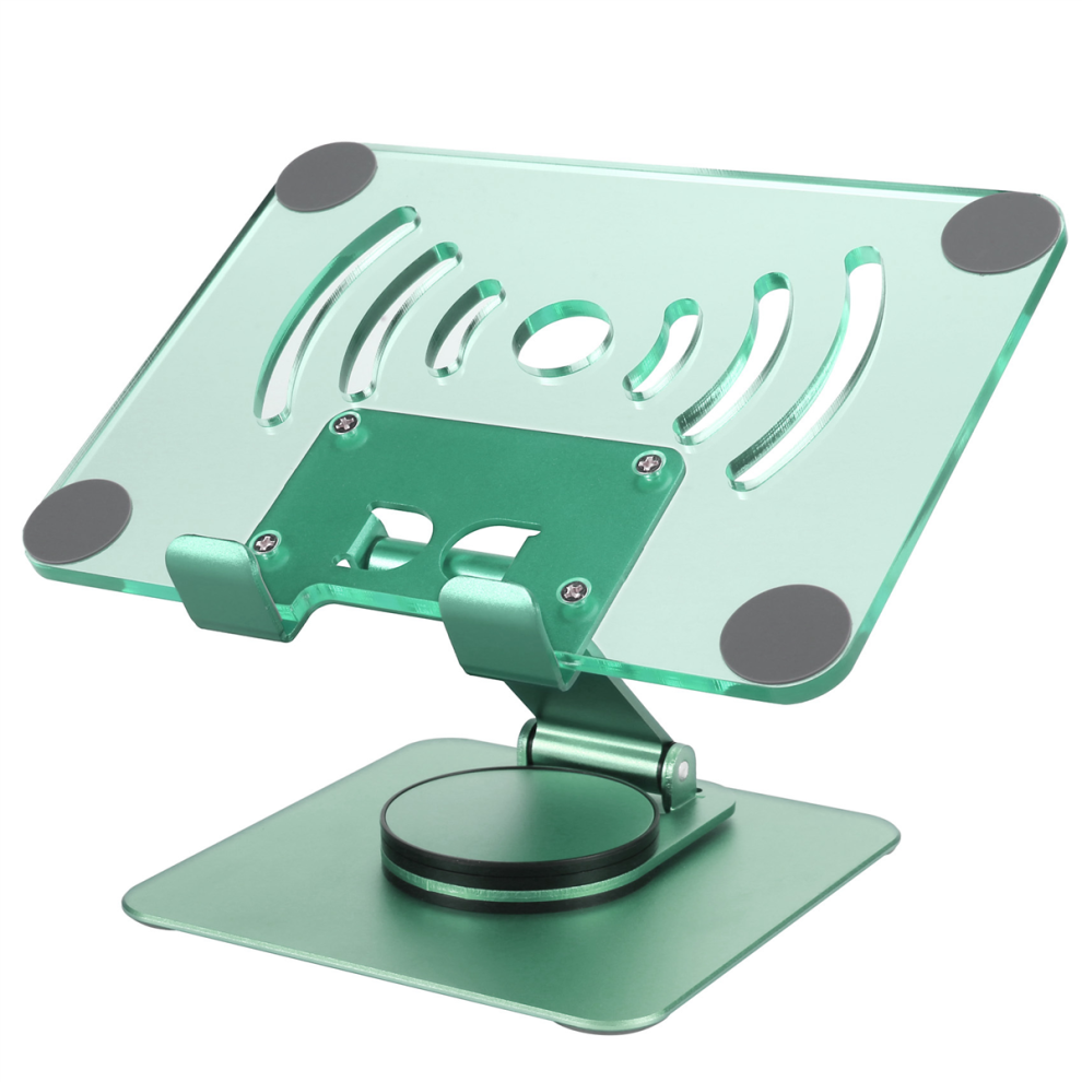 360 Rotating Tablet Stand Adjustable Portable Acrylic Desktop For Tab 4852641469489