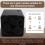 Vertical Winder Watch Box Automatic Rotator Silent Winders Motor Men M 5