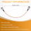 Adaptador PL259/UHF Fêmea para N Macho RG142 Cabo Coaxial de Baixa Perda de 12 polegadas 10