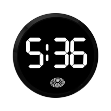 Reloj interior de coche, reloj, accesorios, cabezal de reloj electrónico LED, Rou