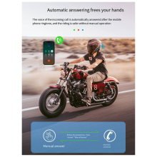 BT12Pro Nuevas luces coloridas 5.3 Solución Casco de motocicleta Bluetooth H