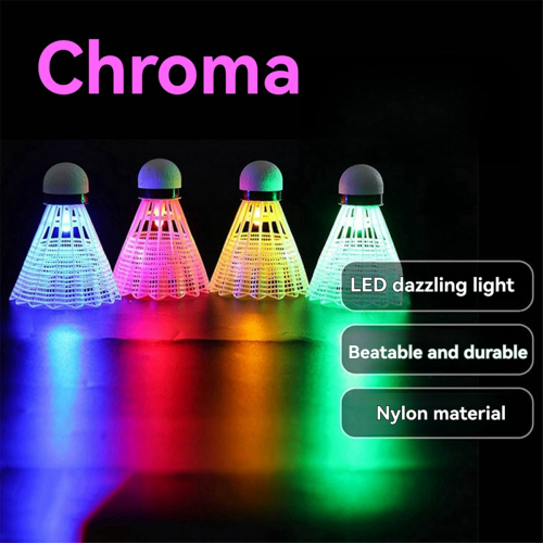 bolas de badminton luminosas LED espuma de plástico esporte iluminado 2