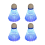 bolas de badminton luminosas LED espuma de plástico esporte iluminado 1