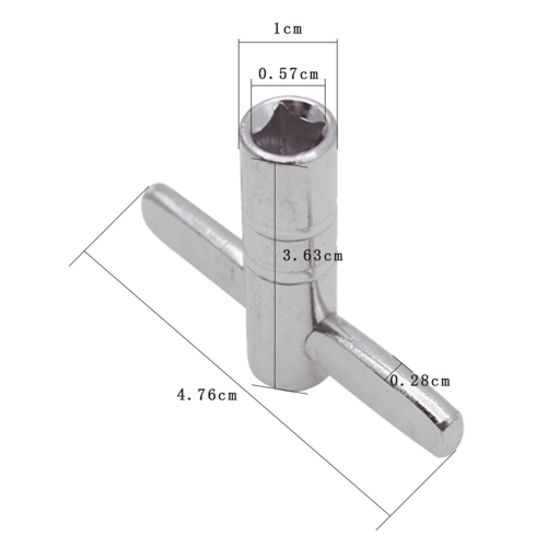 Batería de cinco piezas, embrague de charles + parches de martillo, almohadilla, tornillo de platillo, llave 2