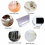 Nappe transparente 60 x 60 cm, protection de bureau, imperméable, lavable 6