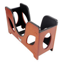 Gitarstativ, sammenleggbart gulvjusterbart stativ, del for musikalsk rackholder