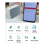 P15 Thermal Printer Bluetooth Barcode Label Maker for Office Commercia 6