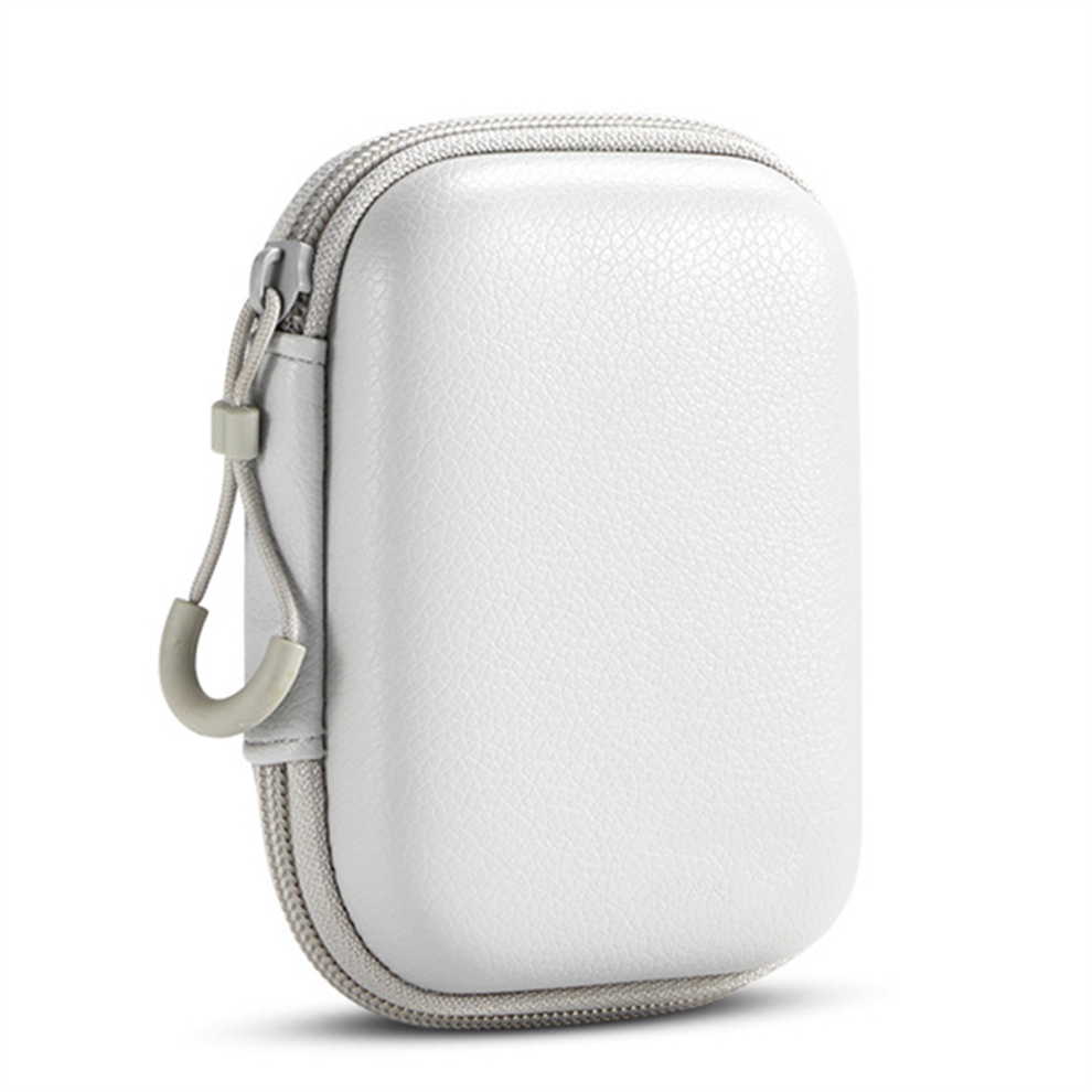 Pebbled Portable Mini Hard Shell Digital Gadgets Storage Bag Earphone 4852641478108