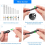 Hand Drill Set, 25PCS Twist Bits and 10PCS PCB Mini Bits, Jewelry Dril 5