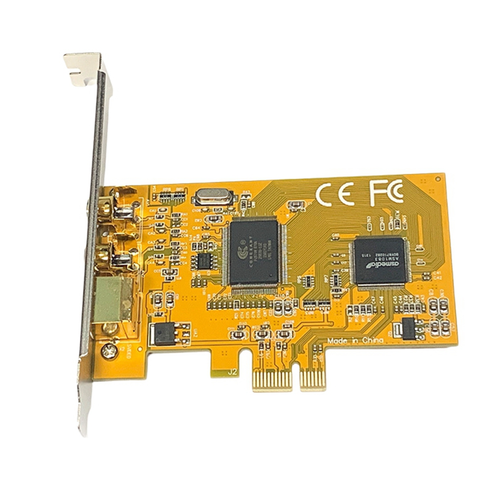 Pcie To Av 878A Video Capture Card Surveillance Hd Image 640X480 2 Por 4852641476135