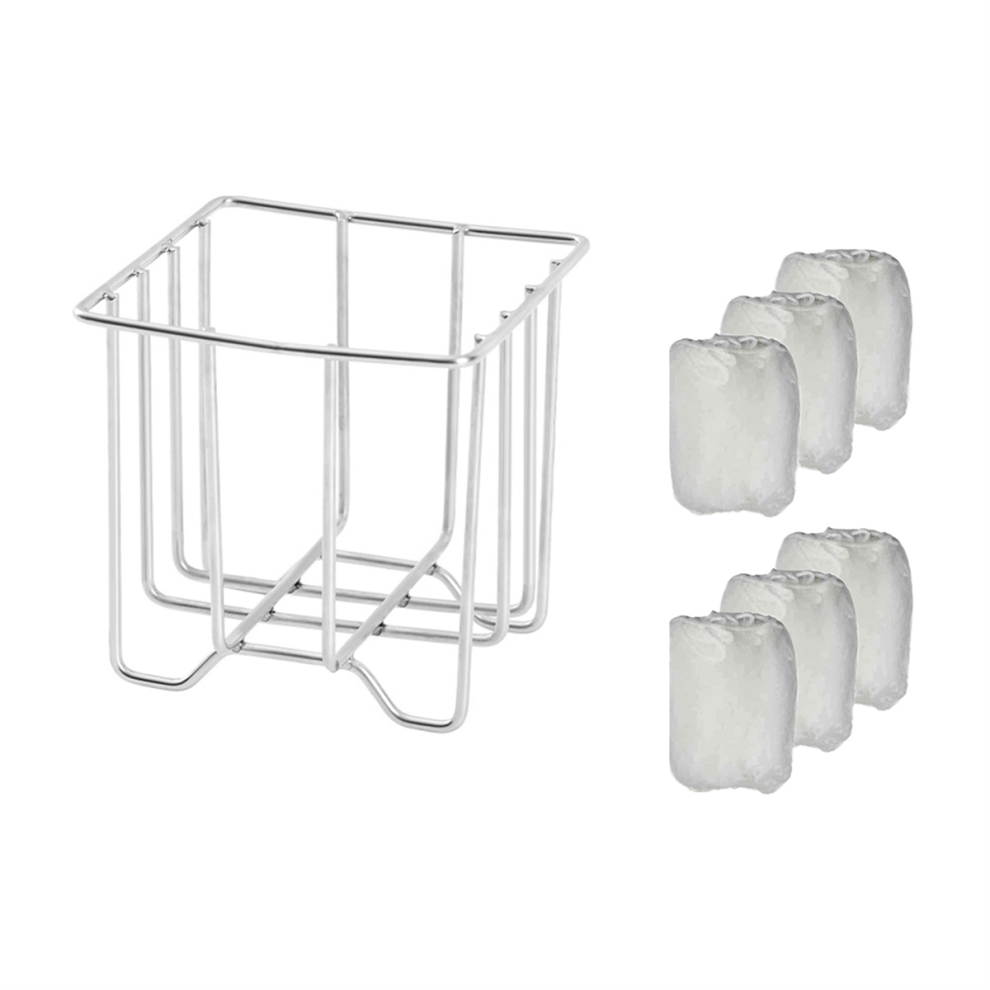 Kitchen Sink Drain Strainer Basket with Holder and 300Sink Net Bags Me-image-OPC-PJQ5HYC-NEW