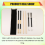 Drumsticks-Set, 5A-Holzsticks, Drum-Rod-Bürsten, einziehbare Drahtbürste 9