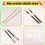 Drumsticks-Set, 5A-Holzsticks, Drum-Rod-Bürsten, einziehbare Drahtbürste 10