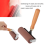 Brayer Soft Flexible Sturdy Elastic Rubber Roller for Printmaking ,Rub 9