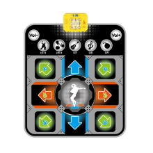 Elektronische Dance Pad Multifunktions Spiel Outdoor Musik Stepping Matte Ein