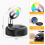 Spoturi LED RGBW wireless pentru decor interior, pachet de 4, iluminat de podea, iluminat de interior 8