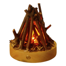 Gefälschte Lagerfeuer Nacht Licht USB Aufladbare 3 Modi Feuer Lampe Flammenlose