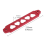 Universal Car Battery Aluminum Alloy Hold Down Bracket Fixed Mount Hol 5