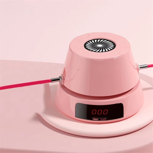 Fully Intelligent Automatic Rope Sling Cat Teaser LED Backlit LCD Soft 2
