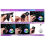 Boule disco motorisée avec télécommande, rotation réglable de 3 à 15 tr/min, 18 LED 7