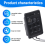Guitar Pickup Eq Elektrisk Boks Lydhul Equalizer Tuner Mix Tilbehør 7