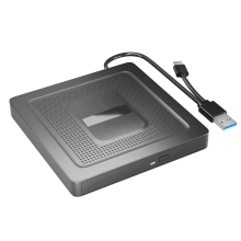 Extern CD DVD-enhet USB 3.0 Typ-C-brännare Optisk spelare för PC