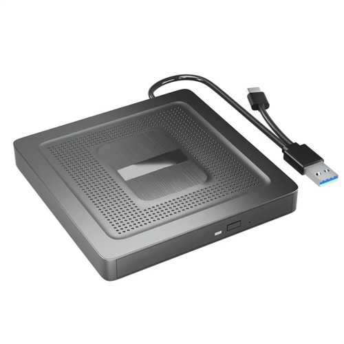 Extern CD DVD-enhet USB 3.0 Typ-C-brännare Optisk spelare för PC