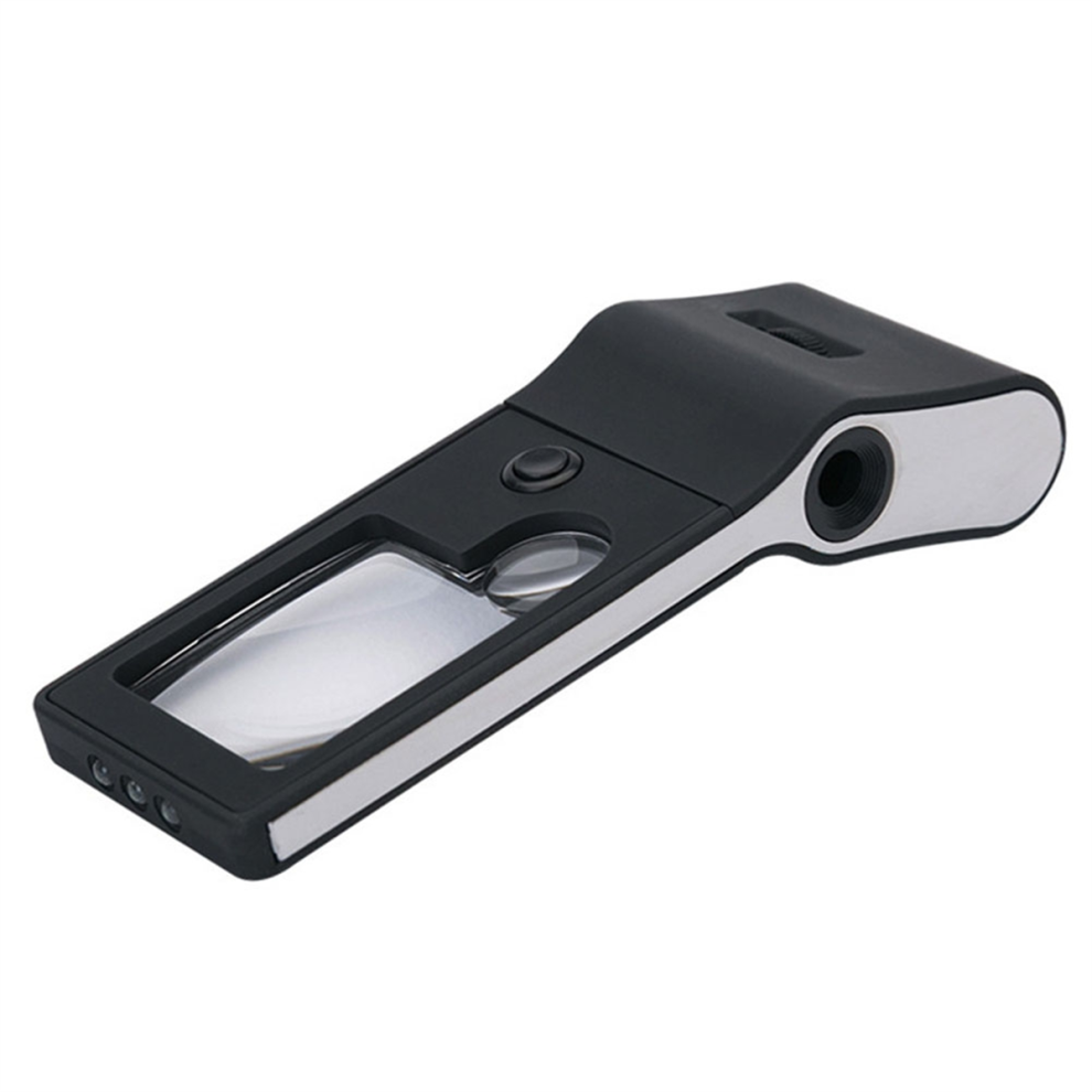 Typecat Light Jeweller Magnifying Glass With 55X 10X 3X Handheld Led/Uv For Ti