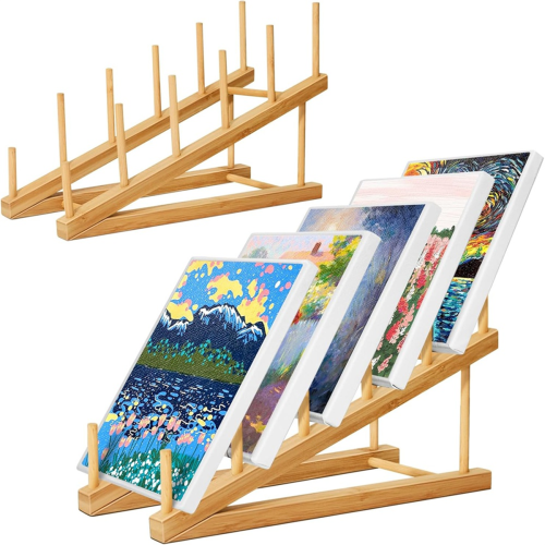 Small Art Drying Rack, Storage Rack,5 Layers Paint Display Rack Stand