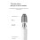 Portable Mini Handheld Wireless Vacuum Cleaner USB Rechargeable with W 4