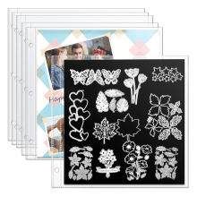Protecții pentru pagini de scrapbooking și creare de felicitări, decupate cu matriță