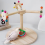 Bird Perch Stand Stick Toy for Sparrow Rotating Windmill Design Claw G 5