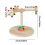 Bird Perch Stand Stick Toy for Sparrow Rotating Windmill Design Claw G 4