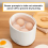 Mini Egg Cooker, 400ml Automatic Steamer, Small Household Multifunctio 3