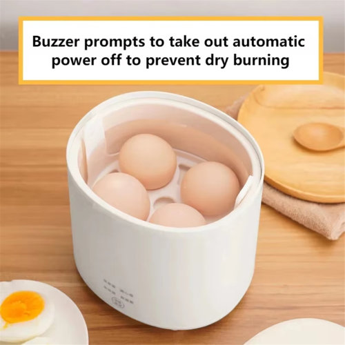 Mini Egg Cooker, 400ml Automatic Steamer, Small Household Multifunctio 2
