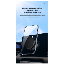 Suction Magnetic Car Phone Holder, Electric Holder Mount Foldable Adju
