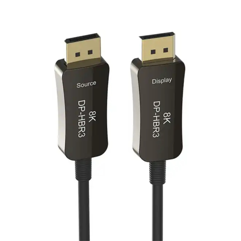 Dp 1.4 Fiber Optic Cable 8K Displayport Hbr3 Dsc 1.2 Hdr10 32.4Gbps 8K 4853103956547