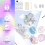 Crystal Clear Epoxy Resin Kit 1:1 AB High-Definition -Free for DIY Cra 4