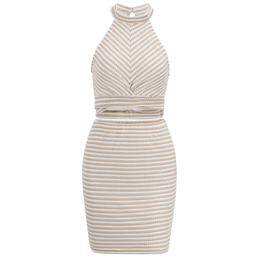 DvoudíLný Oblek Bez RukáVů A Zad A BíLé M-image