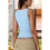 Women'S Square Neck Sleeveless Tank Tops M 6