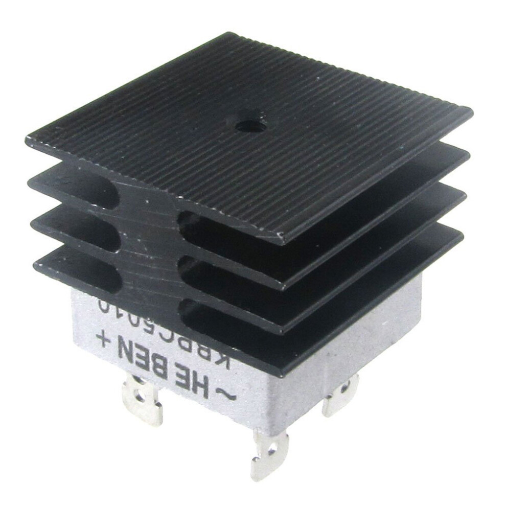 50A 1000V Metal Case Bridge Rectifier With Heatsink 4853103961176