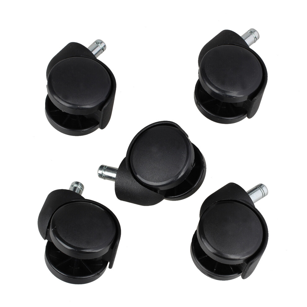 5 X Replacement Office Computer Chair Stem Swivel Castors Casters Whee 4853103962173