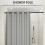 Extendable Telescopic Spring Loaded Net Voile Tension Curtain Rail Pol 5