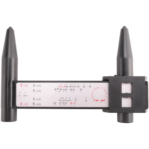 PCD Gauge Ruler Rim Car Board Pattern Weather Tool Τρύπα 4 5 6 8