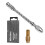 21pcs Pin Vise Hand Spiral Drill Mini Micro-Drill Bits Set Index Semi- 3